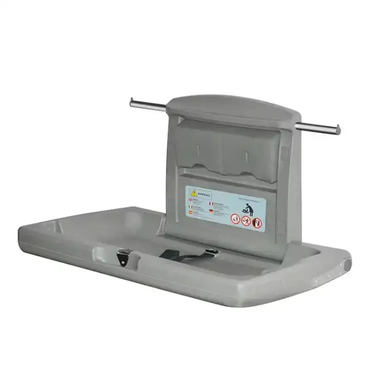 Baby changer diaper table foldable Baby changing station  wall mounted HDPE baby changing station table