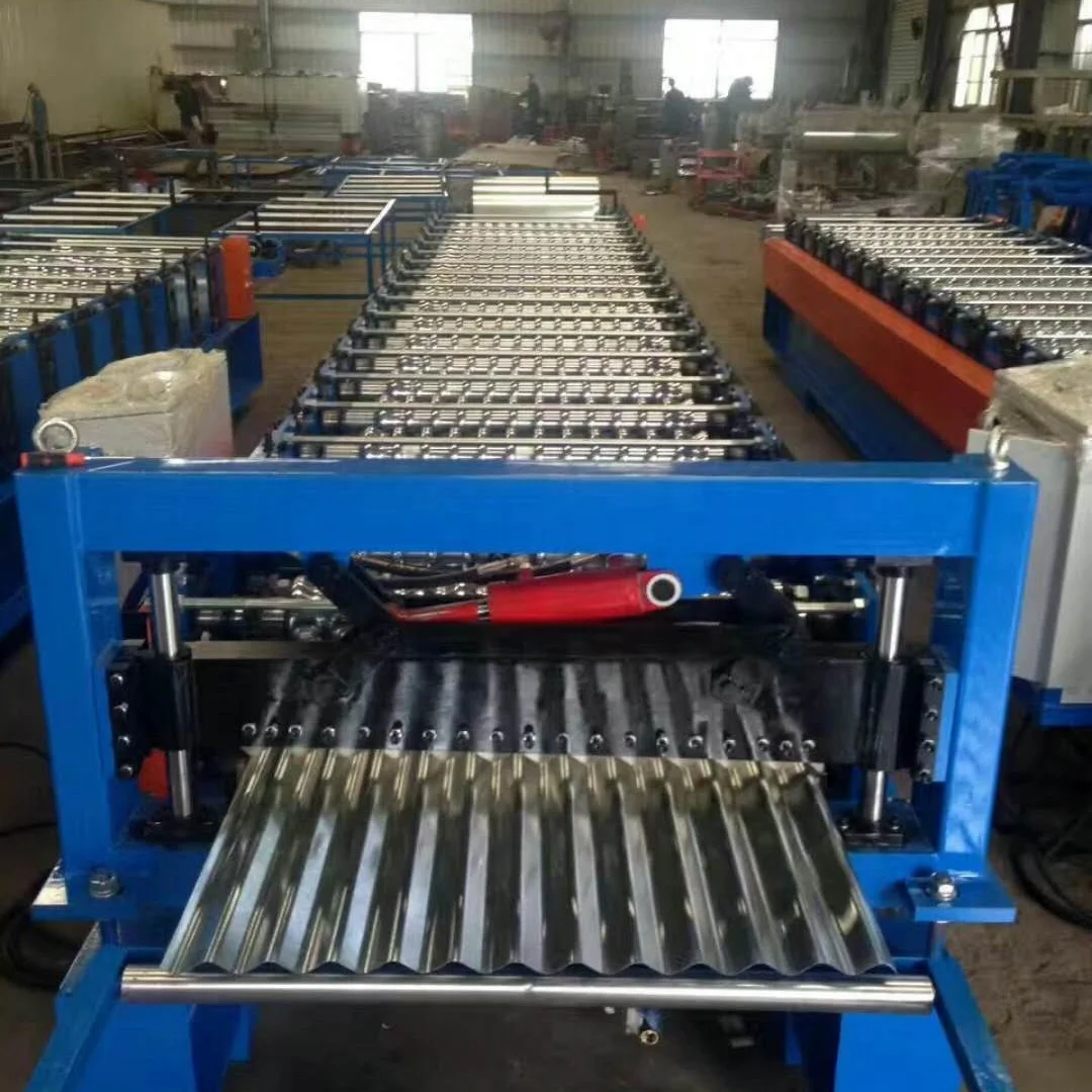 GI PPGI машина для изготовления гофрированных стальных листов