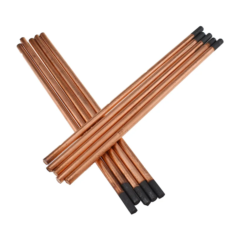 DEM B516J  High Quality 16mm Diameter  5/8*17' Copper Coated Gouging Carbon Welding Carbon Rod Carbon Gouging Rods  Electrodes