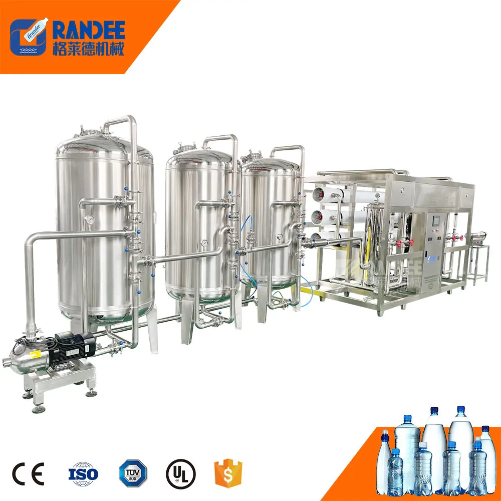 Drinking pure water treatment machine equipment RO water purification plant purification system