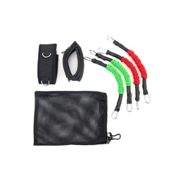 Flexible Ankle Fitness Power Elastic Leg Boxing  Running Exercise Training Resistance Bands Tube Pull Rope