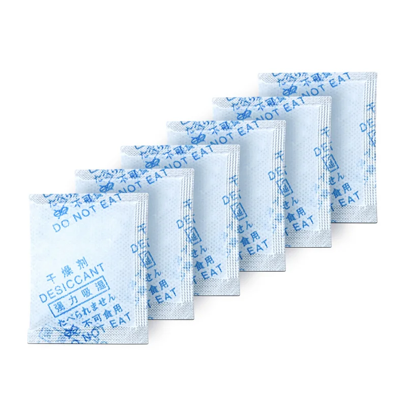 Absorb King Wholesale Gel Silica Desiccant Food Grade Aihua Paper Silica Gel 5g silica gel desiccant production