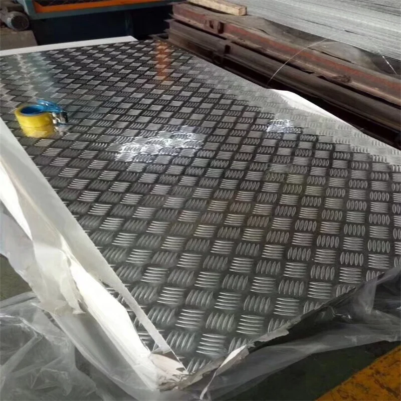 China factory 3003 aluminum checker plate sheet 5052 no-slip aluminum sheet