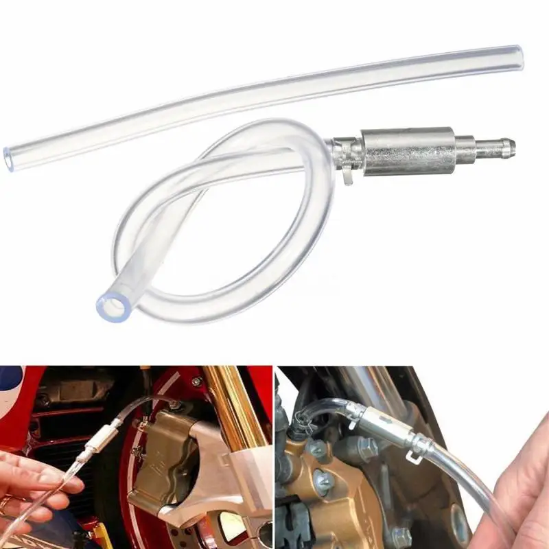 Car Accessories Hydraulic Brake Bleeder Clutch Tool Auto Vehicle Motorcycle Oil Pump Oil Bleeding Replacement Adapter Hose Kit