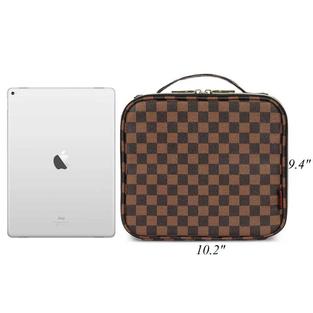 Lokass Cosmetic Bag Lazy Travel Makeup Bag Pattern Make Up Storage Organizer Magic Cosmetic Pouch for Women Girls