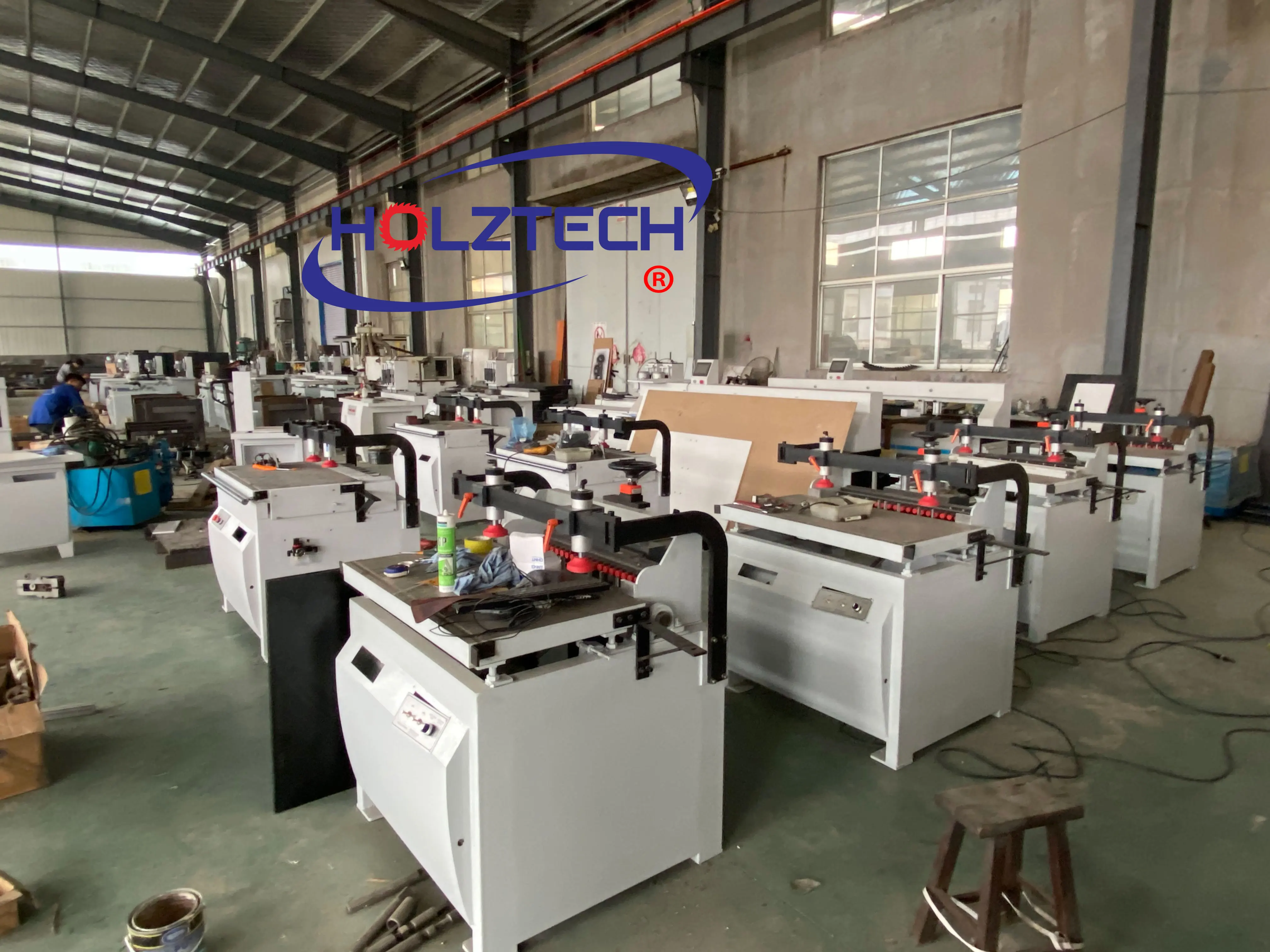 Custom Chinese Furniture Factory TwO Heads Wood Boring Machine MZ73212D Woodworking Double Rows Drilling Machine