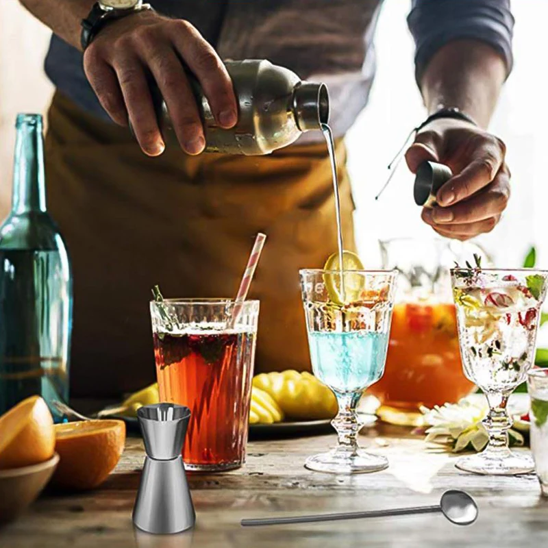 Wine Coctelera Batidora Boston Recipe Mixer Shaker Bartender Barware Kit Kitchen Bar Tools Stainless Steel Cocktail Shaker Set