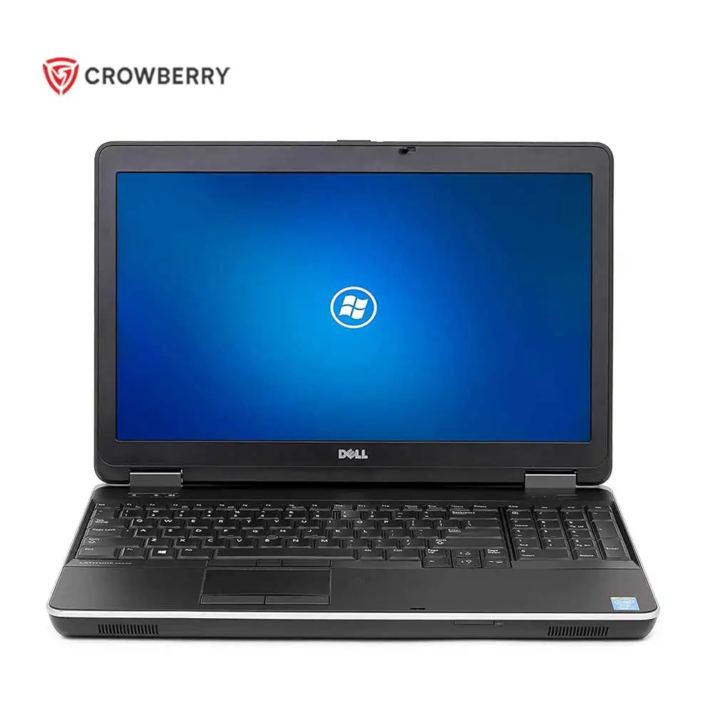 Wholesale E6540 Used Laptop Win10 Core i5 RAM 4GB HDD 500GB 2.6GHz 15.6 Inch Second Hand Laptop For DELL