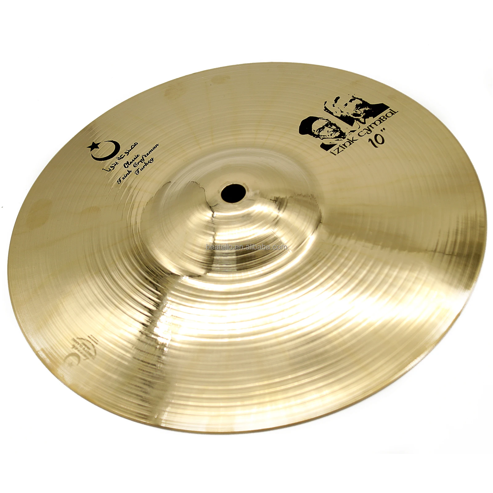 IZINK 4Pcs/set Handmade B20 Cymbals 6Inch 8Inch 10Inch 12Inch Splash Cymbals Percussion Instrument For Drum Kit