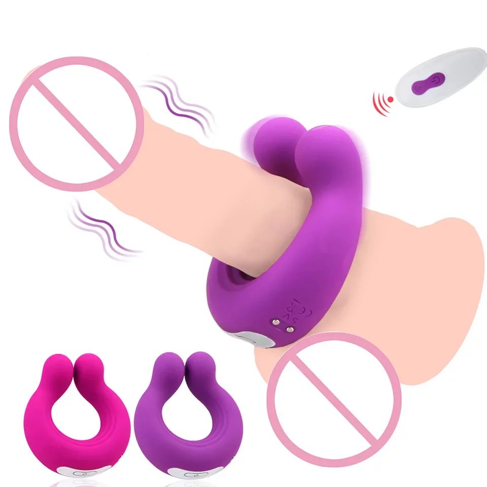 Cock Ring 9 Speeds ring Massager Vibrator Penis Clitoral Stimulation Sex Toys For Man And Woman Clitoris Stimulator