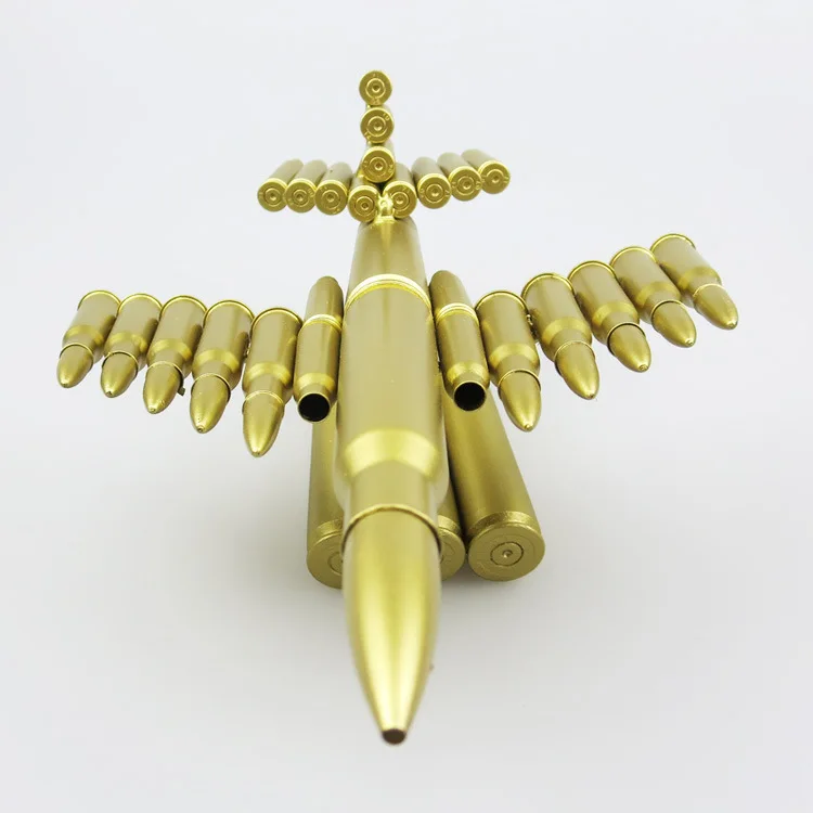 Scenic souvenirs Home Decoration Creative Gifts Gold 3D Metal Aircraft Model