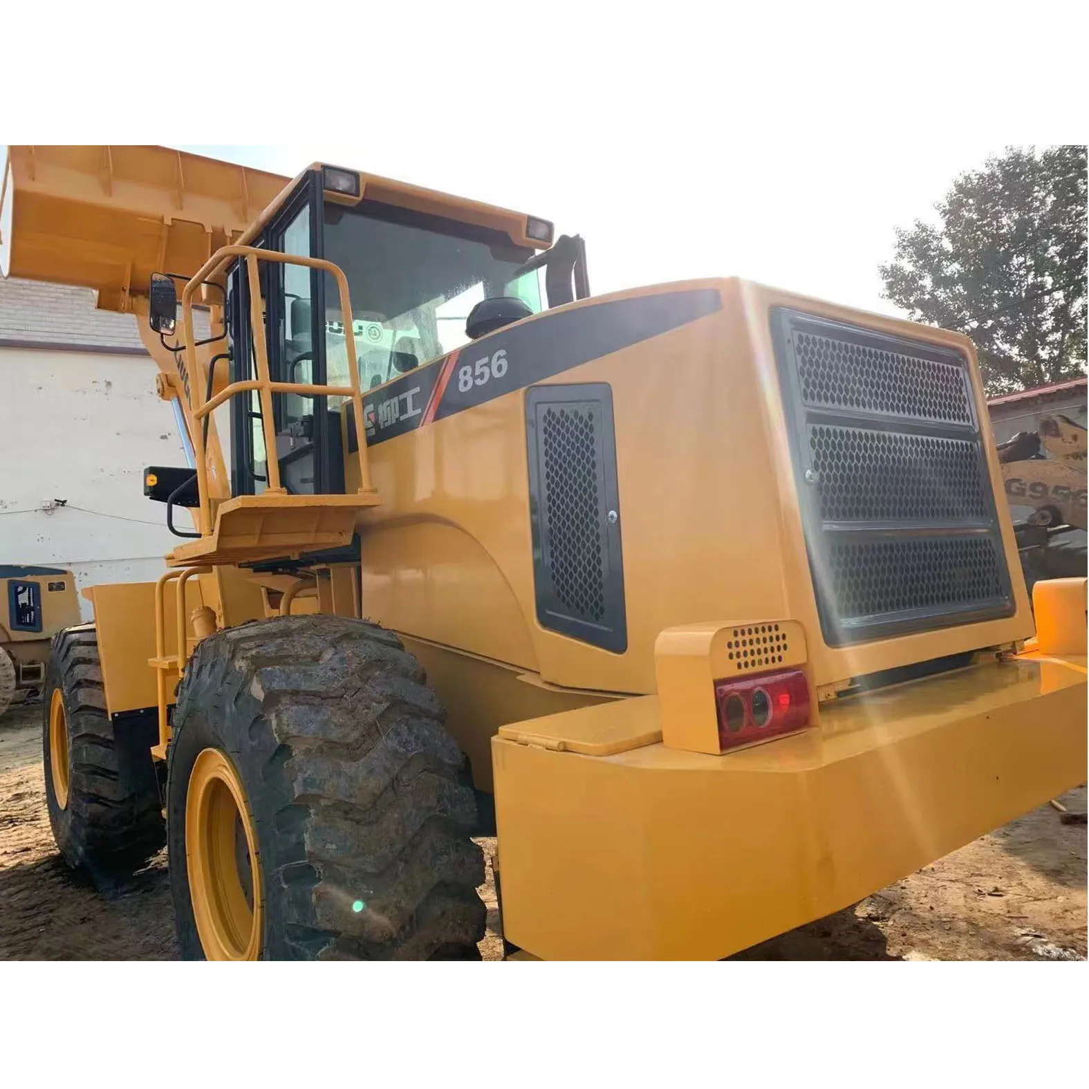 China brand used Liugong 856 wheel front loader with good condition Second hand Liugong 856 loader in sale