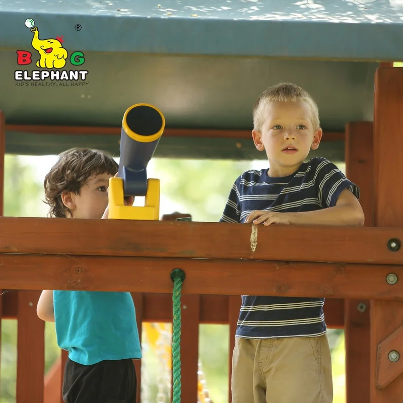Лидер продаж, аксессуары для игровых площадок, телескоп, детская игрушка, пластиковый телескоп