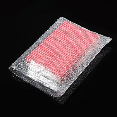 New design two sides sealing air bubble wrap bag pouches making machine