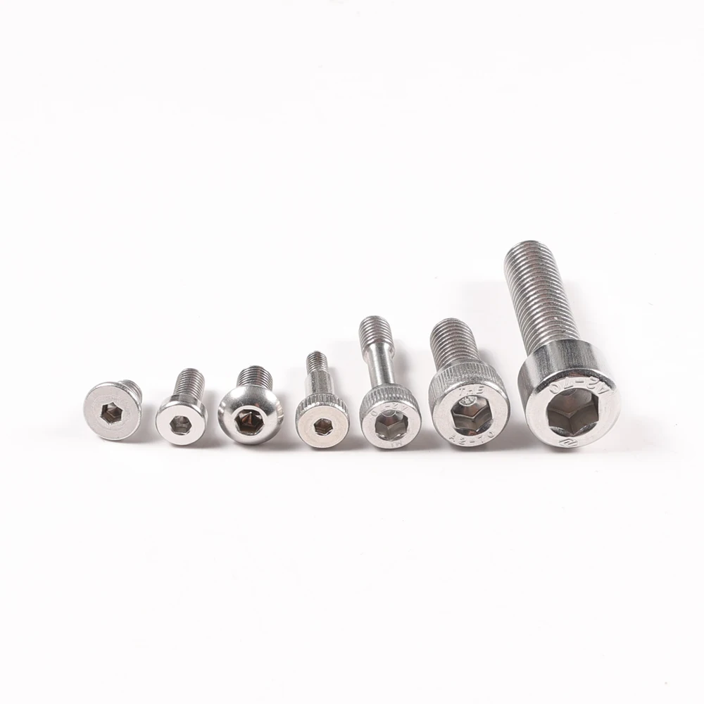 Countersunk Head Screws M12*25 Stainless Steel 304 Flat Head Hexagon Socket Bolts DIN7991