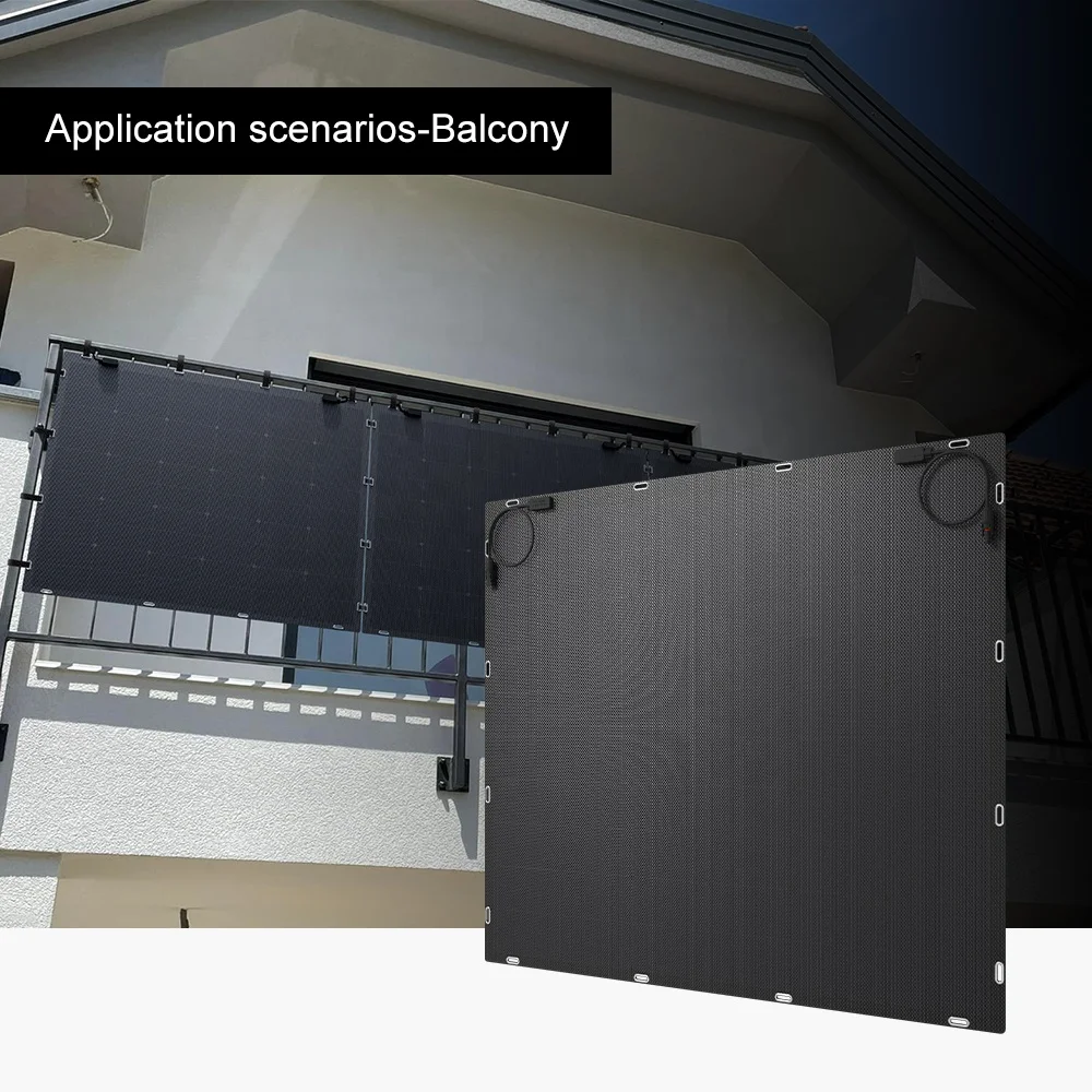 115 Watt 17 Volt HPBC Back Contact Solar Cells 25.8% High Efficiency Flexible Solar Panel No Busbar  Any Shape Can Be Customized