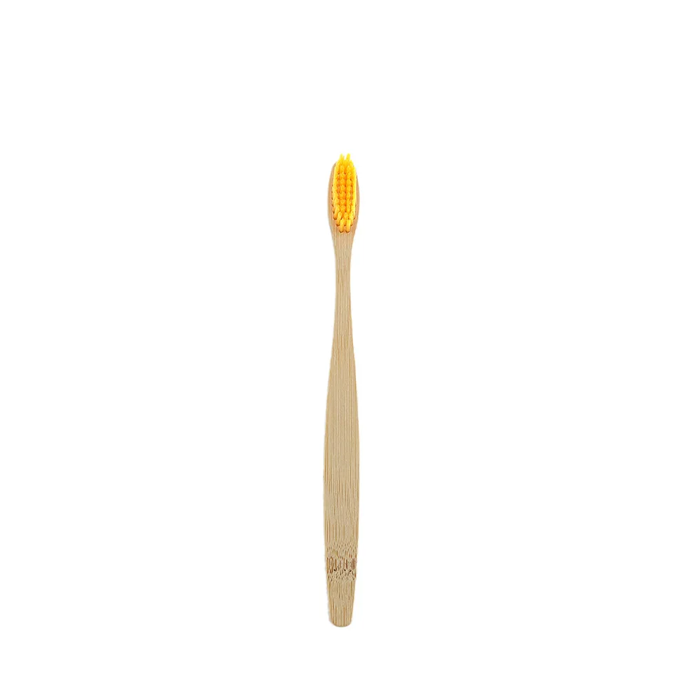 Toothbrush Soft Bristle Wooden Tooth Brush Natural Bamboo Handle Dental Oral Care Eco Friendly Travel Tooth Brush 1pc