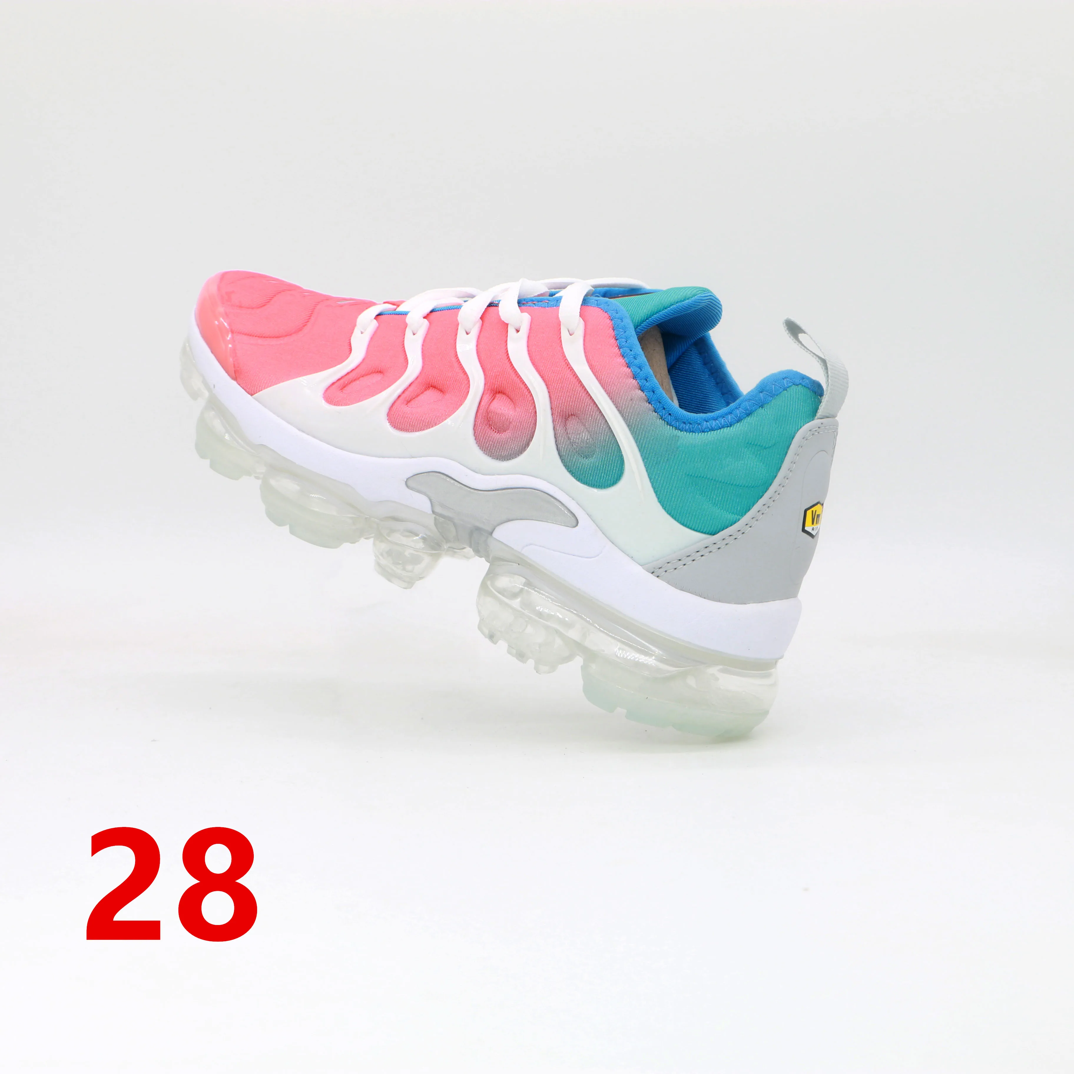 Women TN Plus Running Shoes Sustainable Neon Green Hyper Pastel Burgundy Oreo Breathable Cushion Outdoor Sports Sneakers 36-40