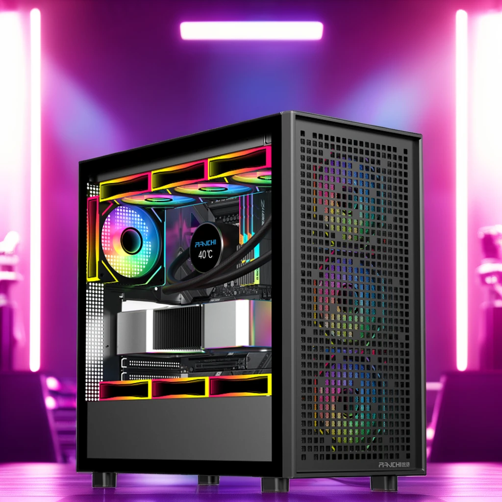 Настольные E-ATX из закаленного стекла
