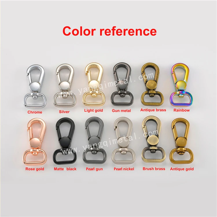 High quality metal bag corner hardware metal handle for ladies bag