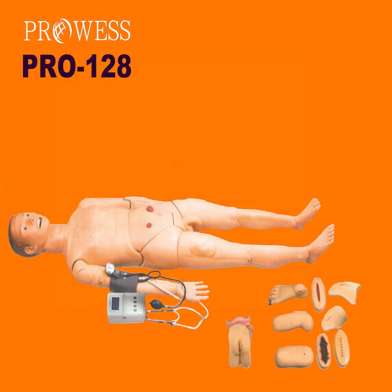 PRO-128 Advanced full function nursing training manikin(with blood pressure measure) Skills Training and teaching Models