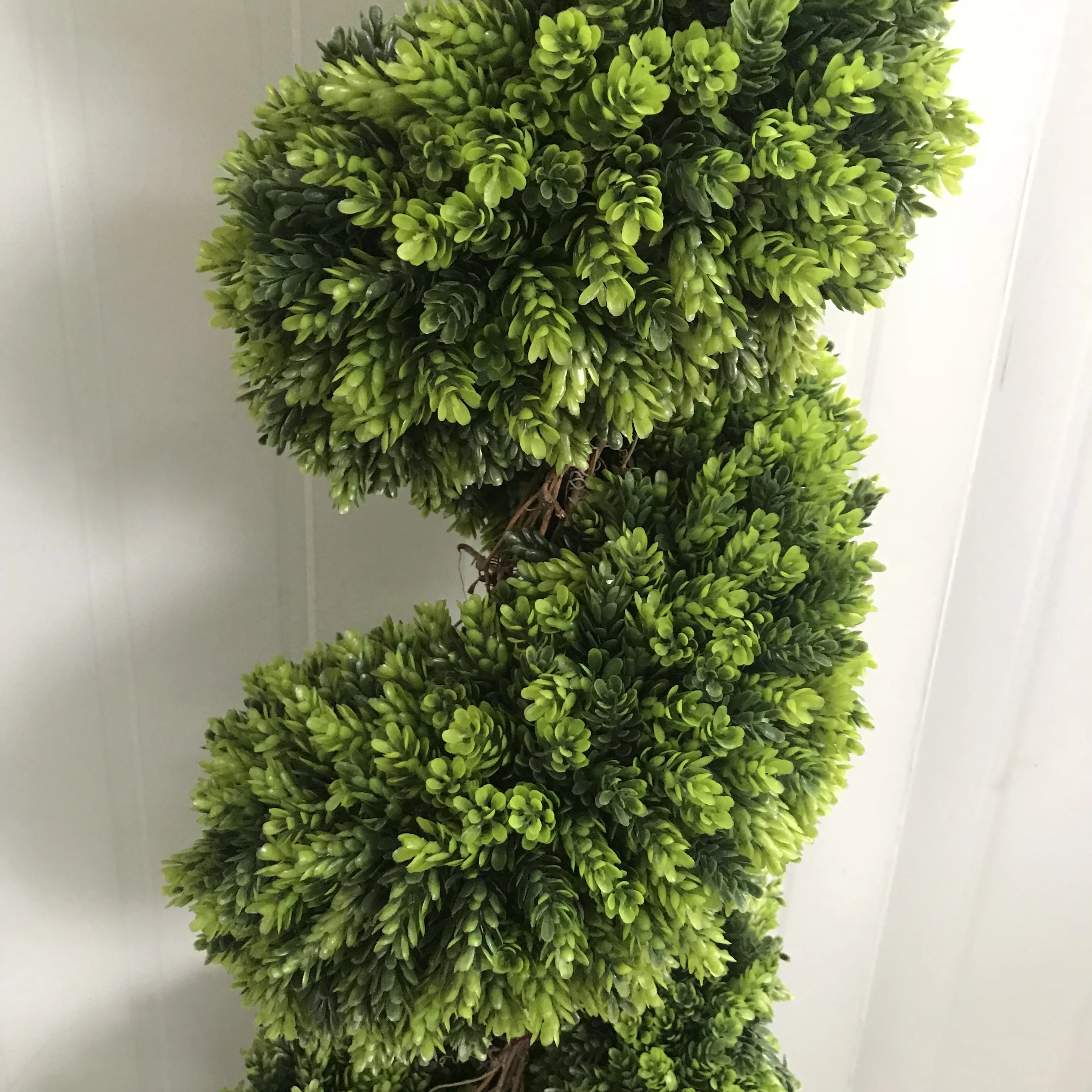 High Quality Custom Artificial Topiary Trees Artificial Boxwood Spiral Tree