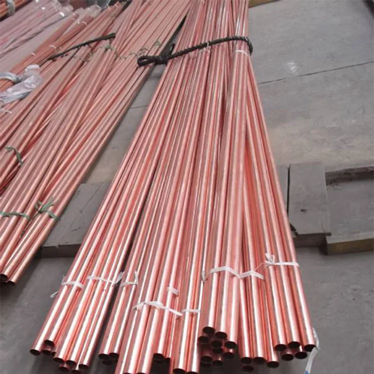 99.9% Pure Red Copper Tube Astm B280 C12200 Pancake Cooper Tube