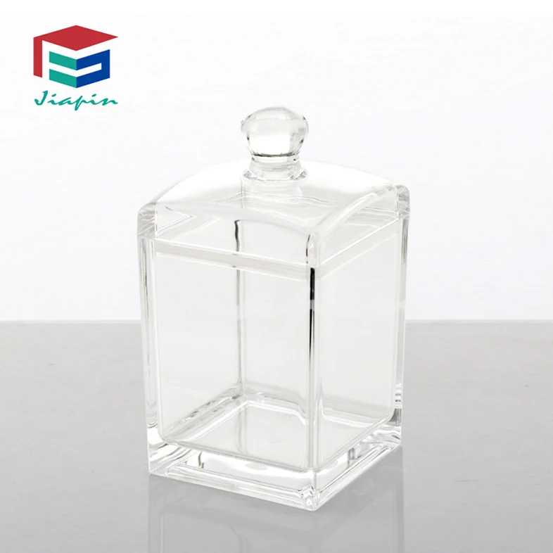 
Elegant Acrylic Candy box with lid acrylic store container for wholesale 