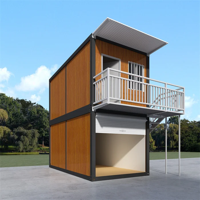 Two story Container Homes Modern House Prefab Custom Container Homes Shipping Container Prefab Assemble Home Wall