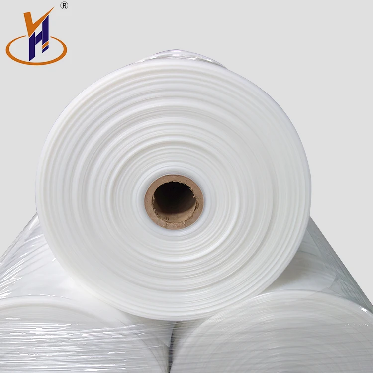 The newest 80 micron 200 micron 125 micron plastic film roll tube type customized