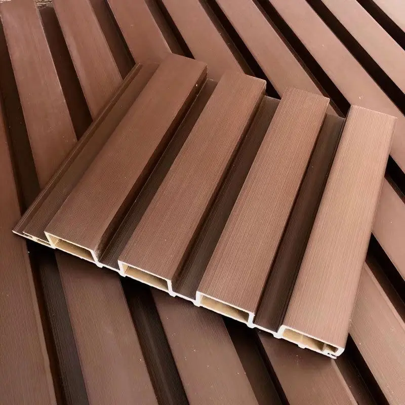 Enhanced Weather Resistance Solid WPC Outdoor Panels and Facade Wall Panels for Outdoor Use Utilizing Co-Extrusion Techniques