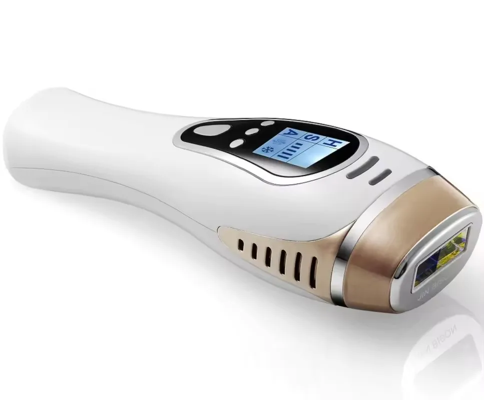 Skin Care Handheld IPL Laser Hair Removal Machine Painless Ice Cooling Quartz Tube Skin Rejuvenation Acne Treatment Depilator