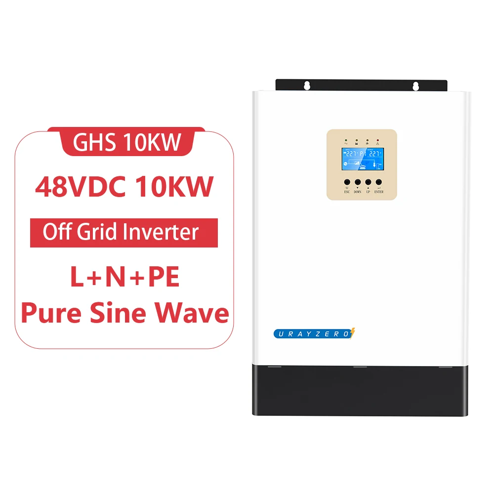 High Quality Inverter Running Without Battery 10Kw Hyrid Off Grid Inverter