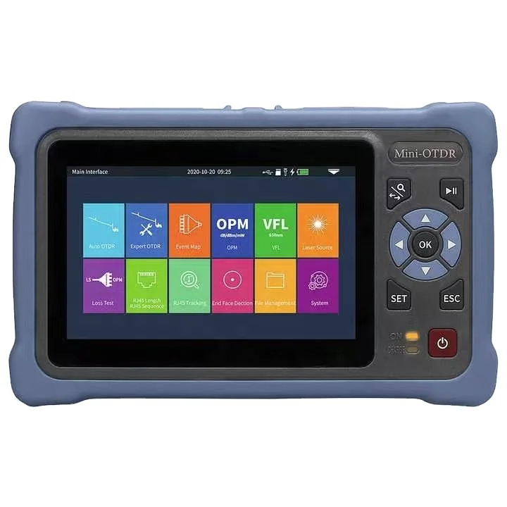 Pro otdr nk4000 волоконно-оптический 1310 нм 1550 нм ручной тестер nk 4000 otdr smart mini otdr для ftth