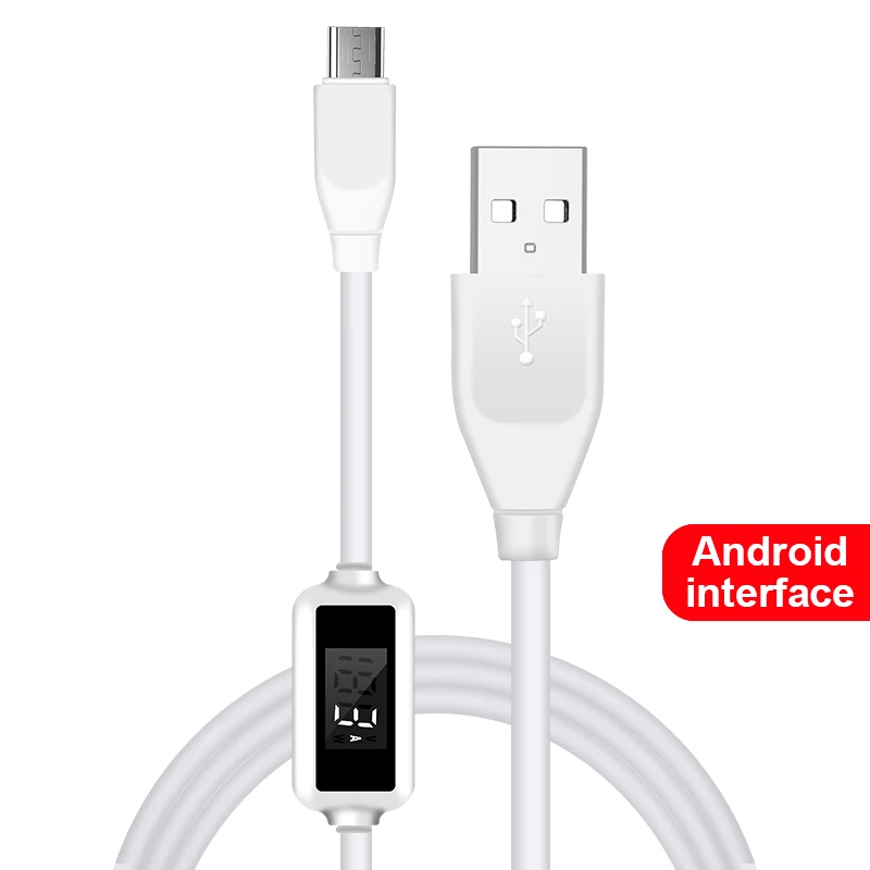 
Type Charging Cords Usb Charging Cable with Display Screen Cable Charging Cable Sell Well New for All Phone Mobile Phone Micro 