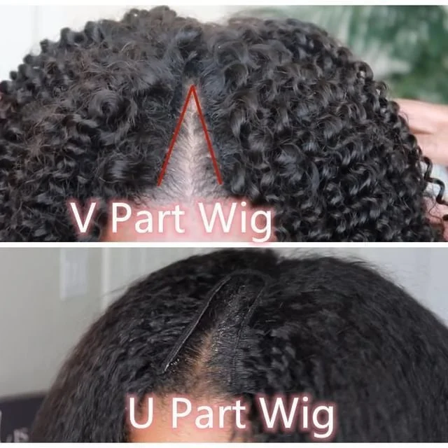 new arrivals v part wig human hair brazilian virgin hair kinky curly hair v part wig