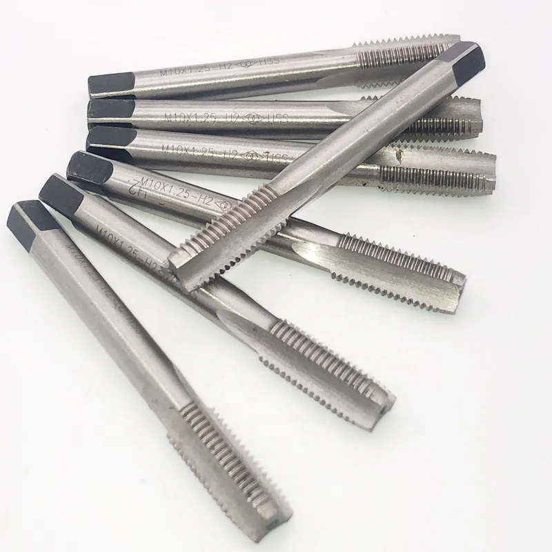 HSS Spiral Straight Fluted Screw Thread Drilling Tools M thread tap