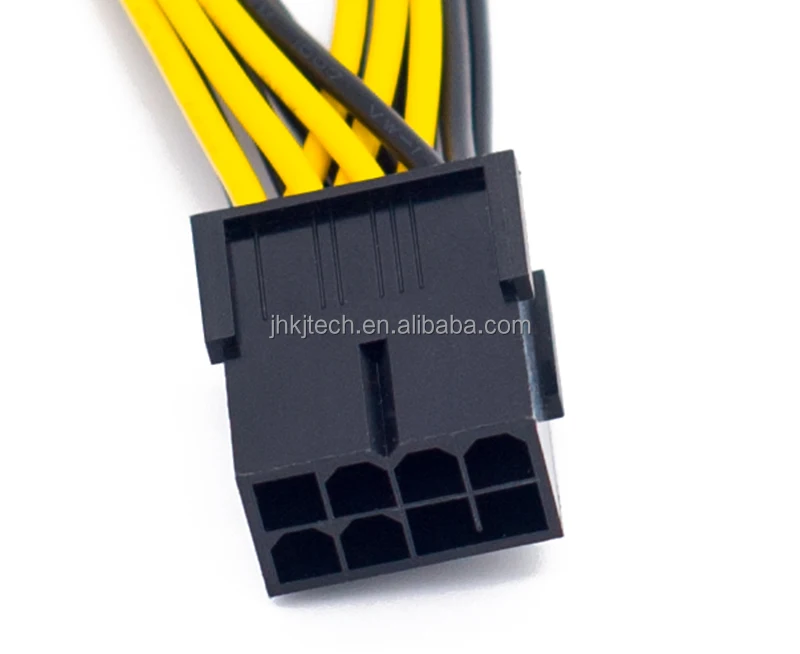  PCIe 8 Pin до 2X8 (6 + 2) PCI Express адаптер питания PCIE Y-разветвитель Удлинительный кабель 18awg 20