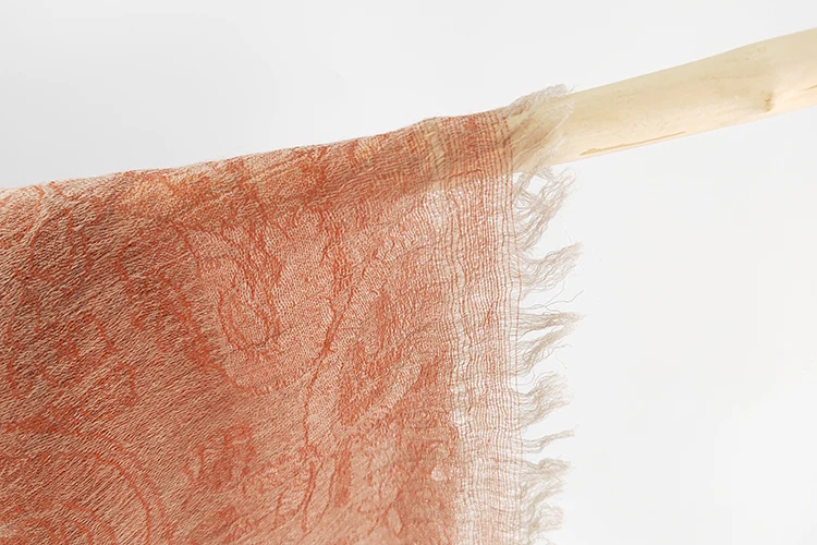 Lightweight high woven jacquard cashmere cape satin plain women's scarf