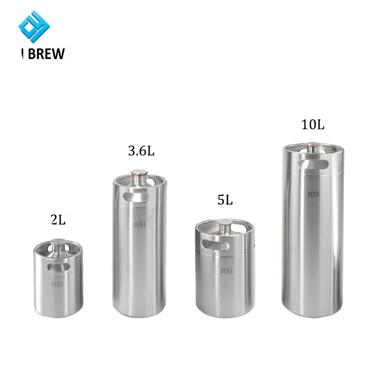Stainless steel  2L/3.6L/5L/10L mini beer keg wine barrel for sale