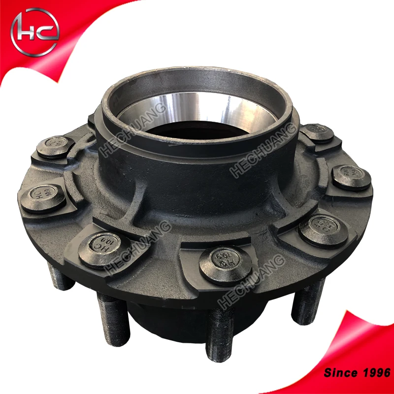 Стандартные 10 отверстий с ISO шпилькой ступицы колеса для американского прицепа 13T оси ступицы