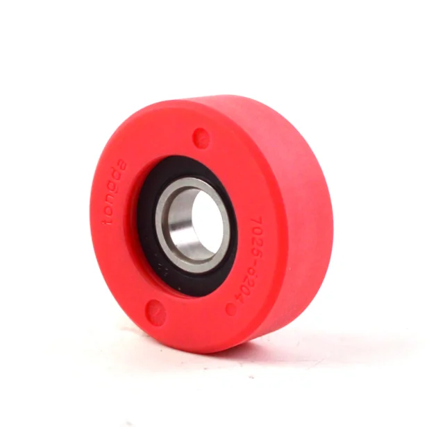 Chain roller step roller of escalator