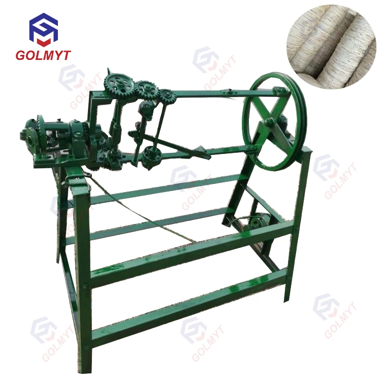Автоматическая машина для скручивания кокосовых канатов