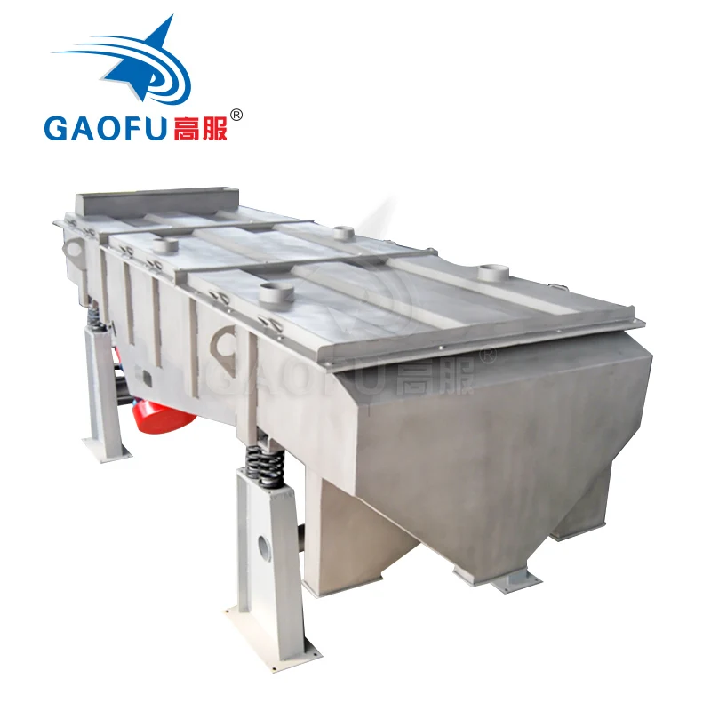 2024 New high efficiency vibration sieve automatic linear vibrating screen sieve machine for charcoal