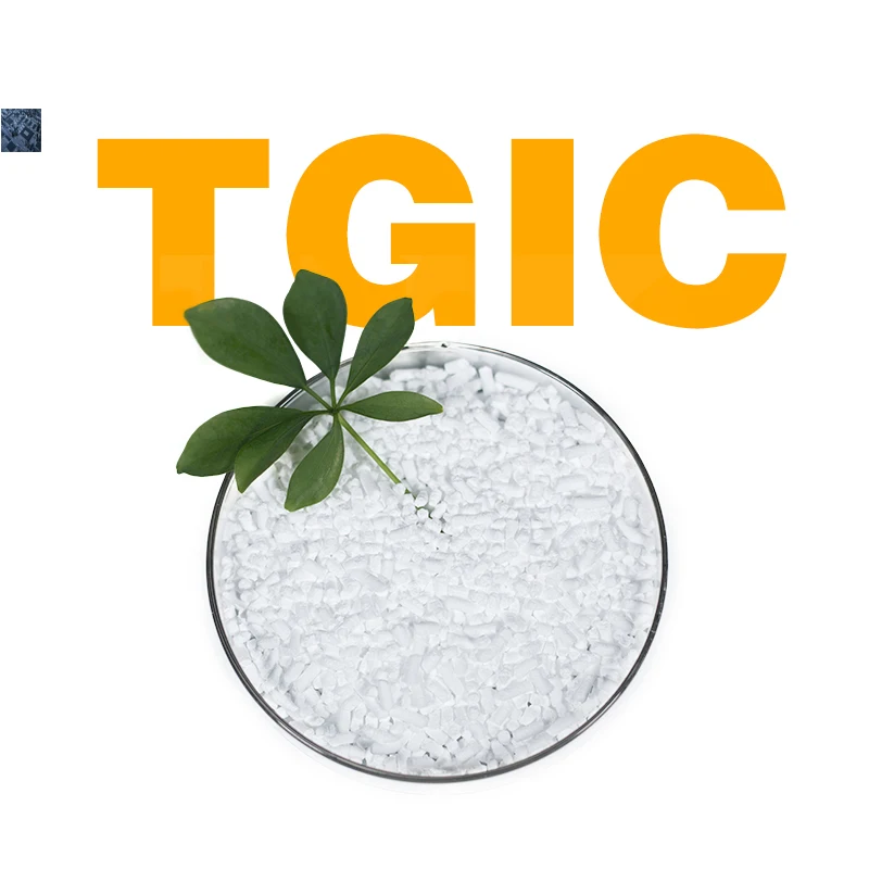 Заводская поставка, белый гранулированный триглицидилизоцианурат TGIC CAS 2451-62-9, отвердитель чернил TGIC