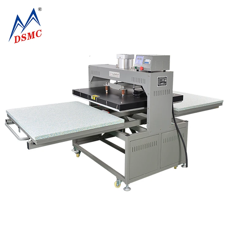 Pneumatic and Hydraulic heat press machine Large Format 80x100 sublimation transfer printing machine