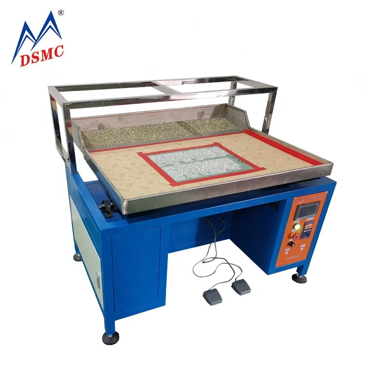 Automatic Rhinestone brush hot fix machine Stone motif making machine