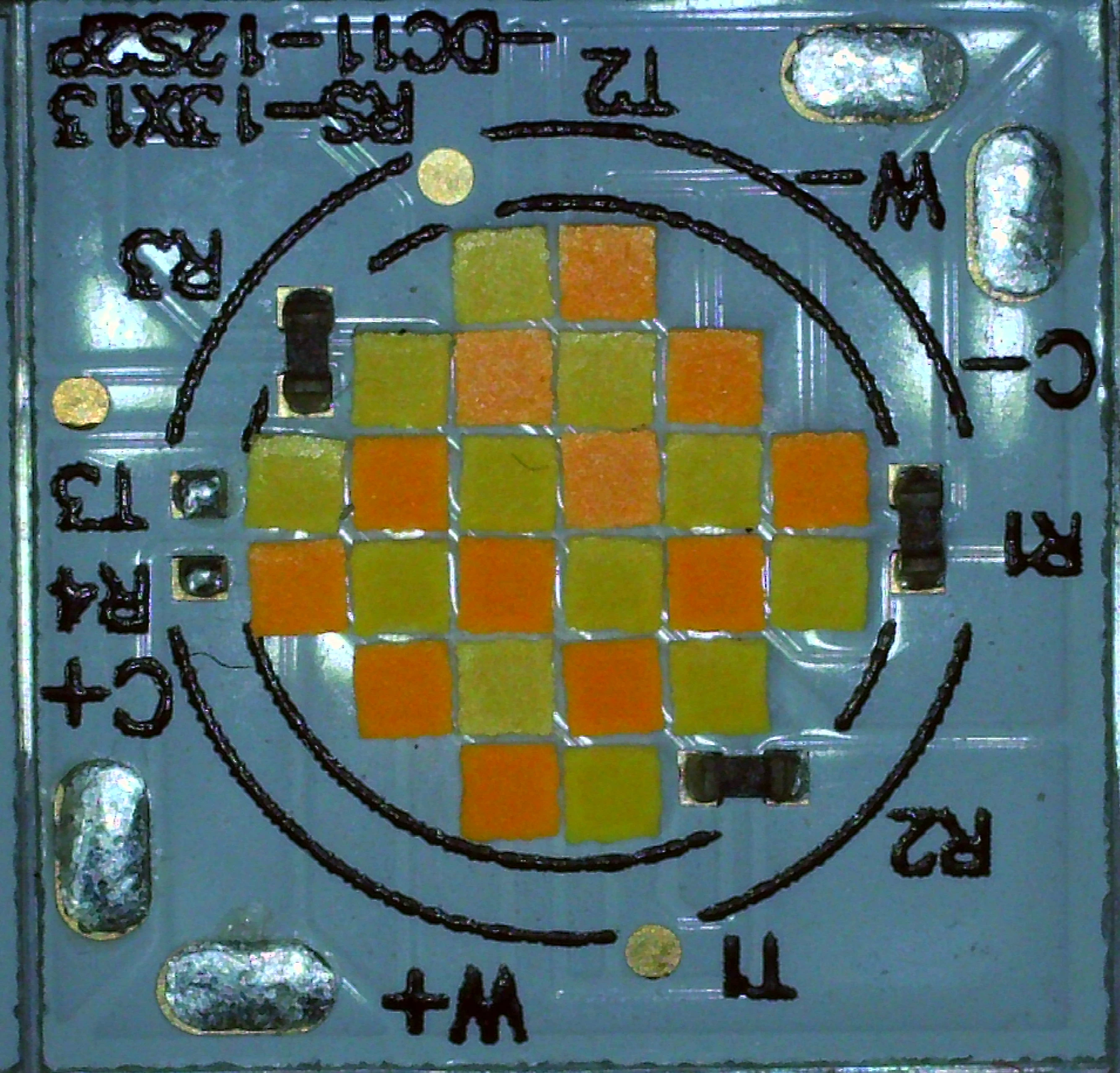 High brightness PCB double CCT module for downlight LED module micro chi[ CRI90 warm/cool white DOB module double CCT color