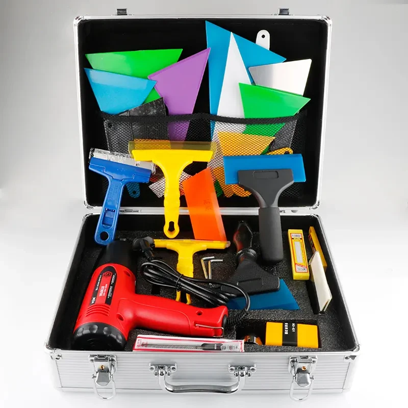 Custom PPF Squeegee Vehicle Vinyl Window Tinting Film Tool Set Car Wrapping Tools Kit Sticker Installation Application Tools