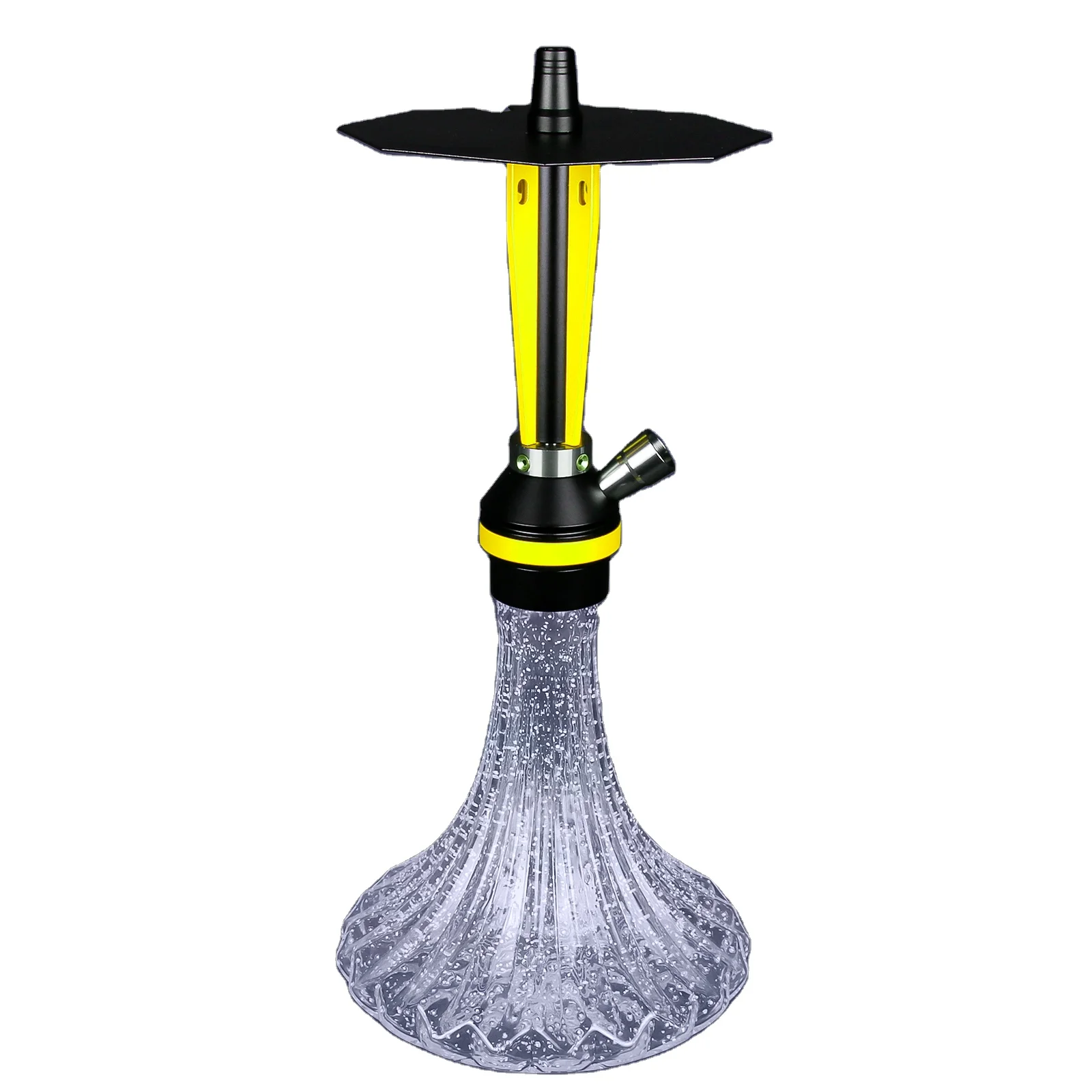 Factory hookah price for medium size wholesale glass smoking shisha nargile Portable Tobacco Wookah Shisha